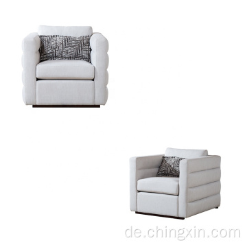 Wohnzimmer-Sofa Modernes Stoff-Schnittsofa-Sets Sessel-Sofas